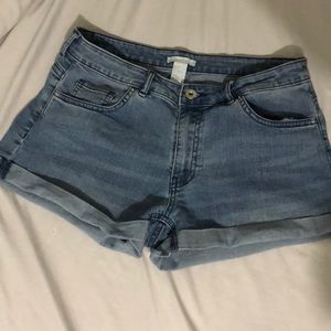 H&M denim shorts